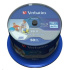 VERBATIM BD-R SL Datalife (25-pack)Blu-Ray/Spindle/6x/25GB WHITE BLUE SURFACE