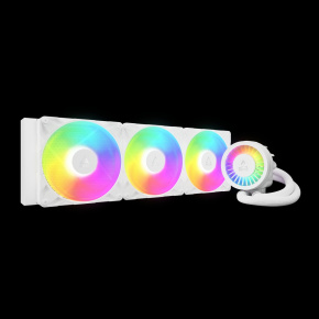 ARCTIC Liquid Freezer III Pro 420 A-RGB (White) : All-in-One CPU Water Cooler s 420mm radiátorom an