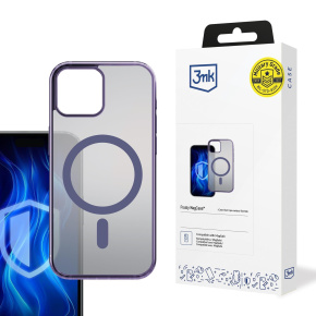 3mk ochranný kryt Frosty MagCase Purple pro Apple iPhone 17 Pro Max