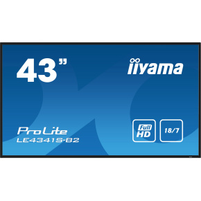 43" iiyama LE4341S-B2: IPS, FHD, 3x HDMI, LAN, USB