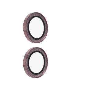 ZAGG Ochranná šošovka Premium pre Apple iPhone 17/16/16+ - ružová trblietka