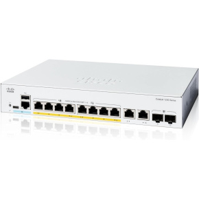 Cisco Catalyst switch C1200-8FP-2G (8xGbE,2xGbE/SFP combo,8xPoE+,120W,fanless) Cisco Catalyst switch C1200-8FP-2G (8xGbE,2xGbE/SFP combo,8xPoE+,120W,fanless)
