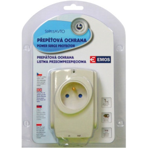 Prepäťová ochrana 1 zásuvka Prepäťová ochrana 1 zásuvka