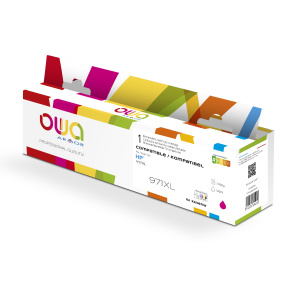 OWA ARMOR ink ink kompatibilný s CN627AE, HP 971XL, červená/magenta OWA ARMOR ink ink kompatibilný s CN627AE, HP 971XL, červená/magenta