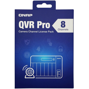 QNAP LIC-SW-QVRPRO-8CH-EI - QVR Pro licencie pre 8 ďalších kamier