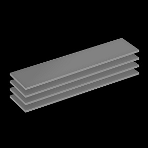 ARCTIC Thermal pad TP-4 (120x20mm, 1.0mm - 4 Pack) - prémiová teplovodivá podložka pod chladič balený ARCTIC Thermal pad TP-4 (120x20mm, 1.0mm - 4 Pack) - prémiová teplovodivá podložka pod chladič balený