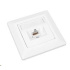 Solarix Zásuvka CAT5E UTP 1 x RJ45 pod omietku biela SX9-1-5E-UTP-WH
