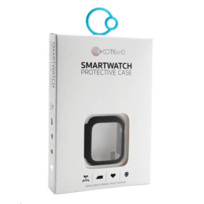COTECi polykarbonátové pouzdro s ochranou displeje pro Apple Watch 41 mm modrá