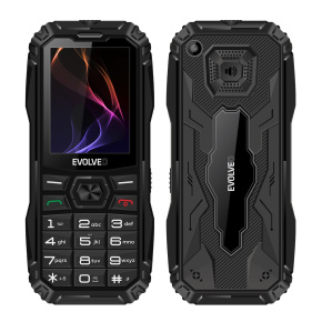 EVOLVEO MaxPhone A1, tlačidlový Dual SIM telefón, čierny