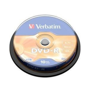 VERBATIM DVD-R(10-Pack)Spindle/General Retail/16x/4.7GB VERBATIM DVD-R(10-Pack)Spindle/General Retail/16x/4.7GB
