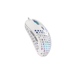 Endorfy LIX Plus/Herná/Optická/Pre pravákov/19 000 DPI/Drôtové USB-A/Biela