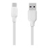 OBAL:ME Simple USB-A/USB-C Kábel 1m White