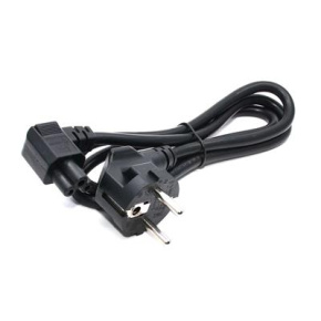 Kábel C-TECH sieťový 1,8m VDE 220/230V napájací notebook 3 pin Schuko, lomený Kábel C-TECH sieťový 1,8m VDE 220/230V napájací notebook 3 pin Schuko, lomený
