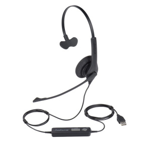 Jabra BIZ 1500/Mono/USB/Drôt/Čierna