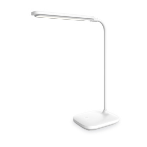 Platinet stolná LED lampa 5W stmievateľná, dotykové ovládanie, integrovaná batéria 2400mAh, biela
