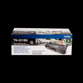 Toner BROTHER TN-321BK Laserový spotrebný materiál - 2500 strán za minútu - pre DCP-L8450CDW Toner BROTHER TN-321BK Laserový spotrebný materiál - 2500 strán za minútu - pre DCP-L8450CDW
