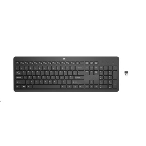 HP 230 Wireless Keyboard - bezdrátová klávesnice CZ/SK lokalizace HP 230 Wireless Keyboard - bezdrátová klávesnice CZ/SK lokalizace