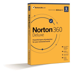 NORTON 360 DELUXE 50GB +VPN 1 používateľ pre 5 zariadení na 3 roky - ESD NORTON 360 DELUXE 50GB +VPN 1 používateľ pre 5 zariadení na 3 roky - ESD