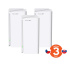 Tenda Nova MX21 Pro (3-pack) WiFi6E AXE5700 Mesh Gigabit systém, 9x GLAN/GWAN, WPA3, VPN, CZ app
