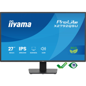 iiyama ProLite/X2792QSU-B1/27"/IPS/QHD/120Hz/3ms/Čierna/3R