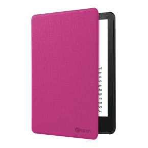 C-TECH PROTECT púzdro pre Amazon Kindle PAPERWHITE 2024/COLORSOFT, AKC-21R, raspberry C-TECH PROTECT púzdro pre Amazon Kindle PAPERWHITE 2024/COLORSOFT, AKC-21R, raspberry