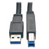 Kábel USB-A / USB-B, USB 3.0, aktívny SuperSpeed ??Repeater (Samec/Samec), 7.62m