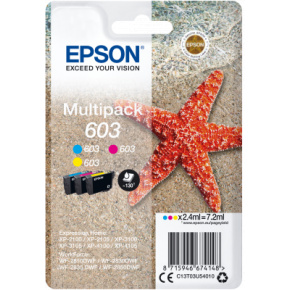 Epson multipack 3-colours 603, Cyan, Magenta, Yellow Epson multipack 3-colours 603, Cyan, Magenta, Yellow