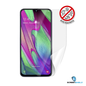 Screenshield Anti-Bacteria SAMSUNG A405 Galaxy A40 fólie na displej Screenshield Anti-Bacteria SAMSUNG A405 Galaxy A40 fólie na displej