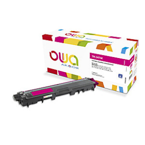 OWA Armor toner kompatibilný s Brother TN-247M, 2300st, červená/magenta