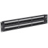 Patch panel pre montáž do racku 2U, 48x Cat6/Cat5 568B, RJ45 Ethernet