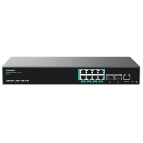 Grandstream GWN7821P managed Network Switch L3, 8x2, 5G, SFP+, PoE, VLAN, IGMP, MLD, MVR
