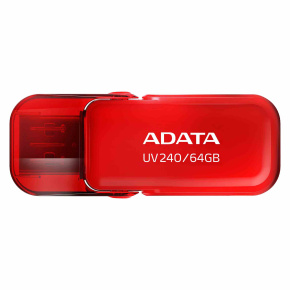 ADATA Flash Disk 64GB UV240, USB 2.0, červená ADATA Flash Disk 64GB UV240, USB 2.0, červená
