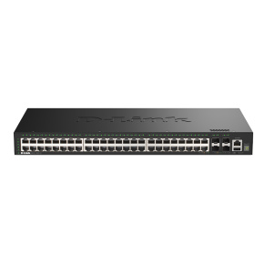 D-Link DGS-1530-52/E 48 Portov GE + 4 Porty 10G SFP+ Smart Managed Switch
