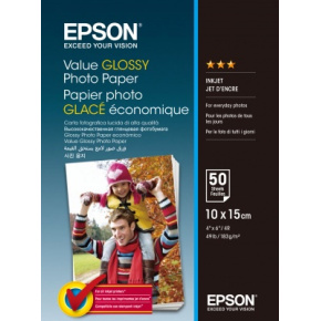 EPSON Value Glossy Photo Paper 10x15cm 50 sheet EPSON Value Glossy Photo Paper 10x15cm 50 sheet