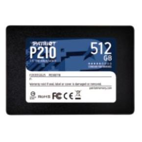 PATRIOT P210/512GB/SSD/2.5"/SATA/3R PATRIOT P210/512GB/SSD/2.5"/SATA/3R