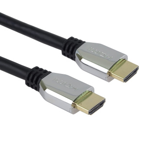 PremiumCord ULTRA HDMI 2.1 High Speed + Ethernet kábel 8K @ 60Hz, pozlátené 1,5 m