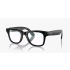 Meta Ray-Ban Wayfarer, AI okuliare, Shiny Black, Clear
