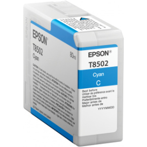Epson Singlepack Photo Cyan T850200 UltraChrome HD ink 80ml Epson Singlepack Photo Cyan T850200 UltraChrome HD ink 80ml