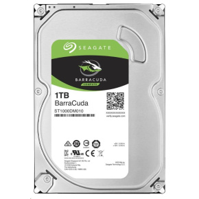SEAGATE HDD 1TB BARRACUDA, 3.5", SATAIII, 7200 RPM, Cache 256MB SEAGATE HDD 1TB BARRACUDA, 3.5", SATAIII, 7200 RPM, Cache 256MB