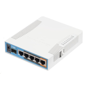 MikroTik hAP ac, 720MHz CPU, 128MB RAM, 5x LAN, 2.4+5GHz,Wi-Fi 802.11b/g/n/ac, SFP slot, vrátane. L4 MikroTik hAP ac, 720MHz CPU, 128MB RAM, 5x LAN, 2.4+5GHz,Wi-Fi 802.11b/g/n/ac, SFP slot, vrátane. L4
