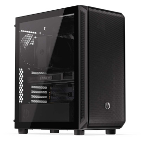ENDORFY Case Arx 500 Air, Průhledná bočnice, ATX, 5x140mm, černá