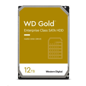 WD GOLD WD122KRYZ 12TB, SATA III 3.5", 512MB 7200RPM, 255MB/s, CMR, Enterprise WD GOLD WD122KRYZ 12TB, SATA III 3.5", 512MB 7200RPM, 255MB/s, CMR, Enterprise