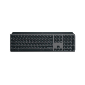 Logitech MX KEYS S/Bezdrôtová USB + Bluetooth/US layout/Grafitová