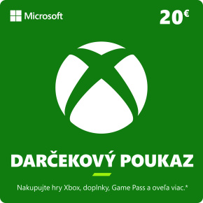 ESD XBOX - Darčeková karta Xbox 20 EUR ESD XBOX - Darčeková karta Xbox 20 EUR