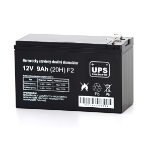UPS batéria 12V 9Ah F2 UPS batéria 12V 9Ah F2