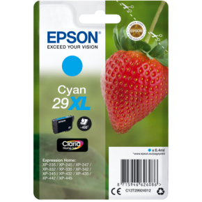Epson Singlepack Cyan 29XL Claria Home Ink Epson Singlepack Cyan 29XL Claria Home Ink