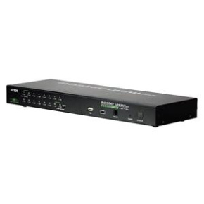 Aten 16-port KVM USB+PS/2 OSD, rack 19"+OverNet Aten 16-port KVM USB+PS/2 OSD, rack 19"+OverNet