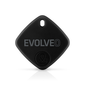 EVOLVEO TrackTag, Bluetooth lokátor s Apple Find My, čierny