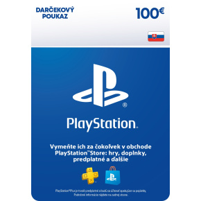 ESD SK - PS Store el. peňaženka - 100 EUR