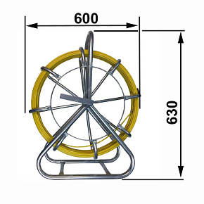 Laminátové naťahovacie péro "kobra" 6mm 100m
